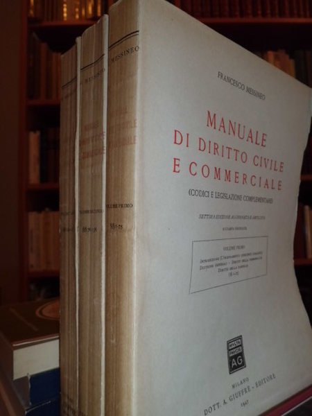 Manuale di Diritto Civile e Commerciale (Codici e legislazione complementare)
