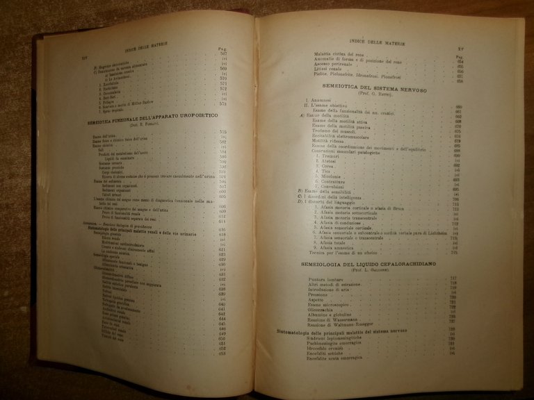 Manuale di SEMEIOTICA MEDICA. Umberto Carpi De Resmini 1946