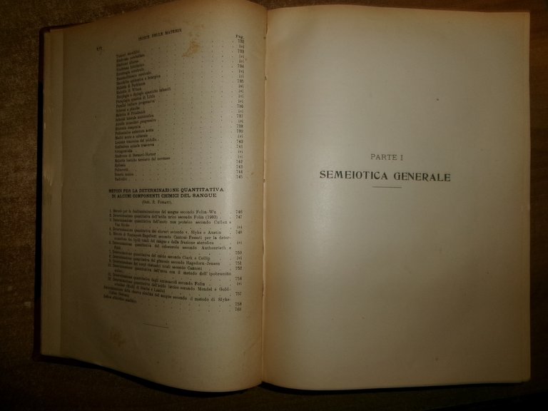 Manuale di SEMEIOTICA MEDICA. Umberto Carpi De Resmini 1946