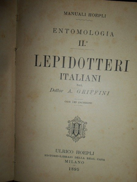 (Manuali Hoepli) Lepidotteri Italiani