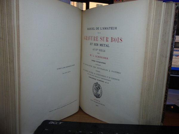 MANUEL DE L' AMATEUR de la GRAVURE SUR BOIS et …
