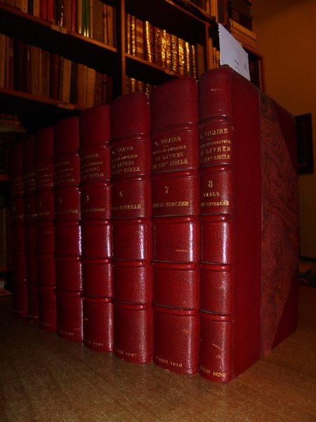 MANUEL DE L' AMATEUR de Livres du XIX Siècle 1801-1893. …