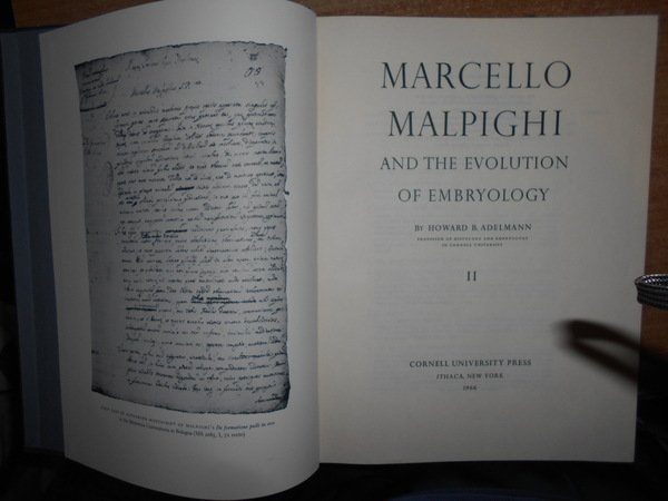 MARCELLO MALPIGHI and the Evolution of Embryology