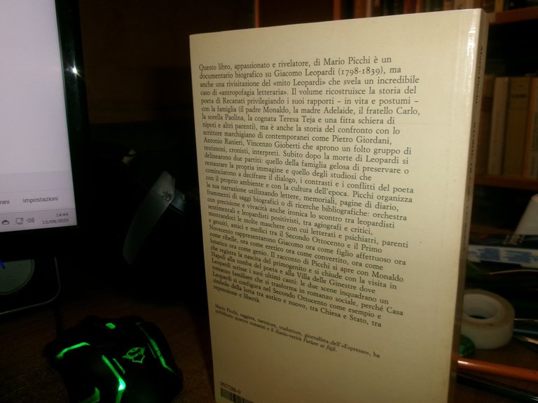 MARIO PICCHI. Storie di CASA LEOPARDI 1986