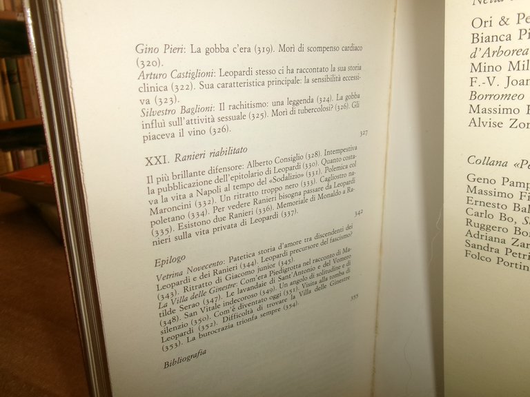 MARIO PICCHI. Storie di CASA LEOPARDI 1986