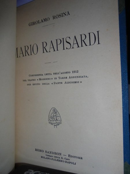 MARIO RAPISARDI