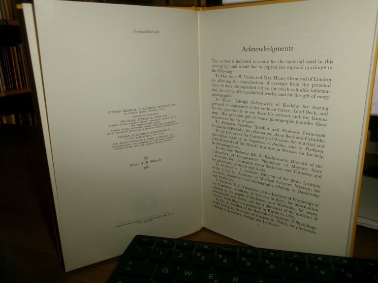MARY A. B. BRAZIER. A History of the Electrical Activity …