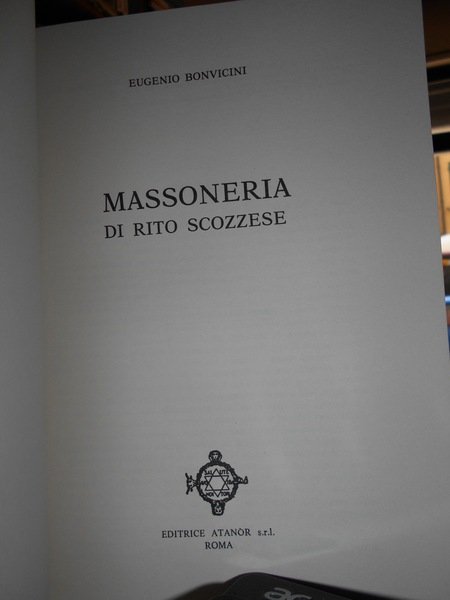 MASSONERIA di Rito Scozzese