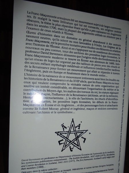 (Massoneria) Les Origines de la Franc-Maçonnerie. Le siècle écossais 1590 …