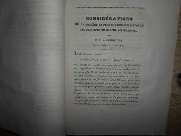 (Matematica) Raccolta di 34 memorie in un volume