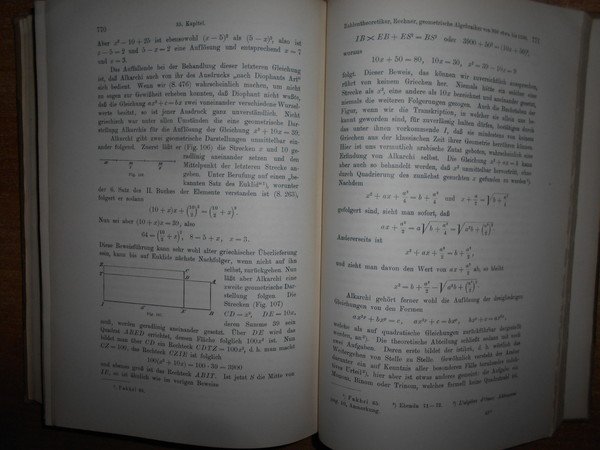 (Matematica) Vorlesungen über Geschichte der Mathematik