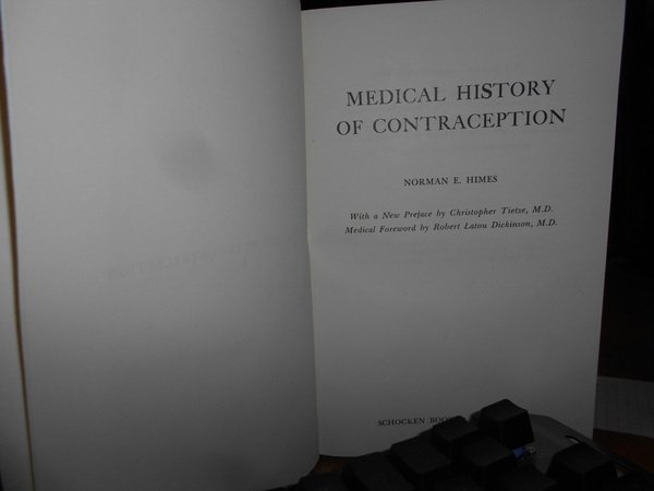 Medical History of Contraception