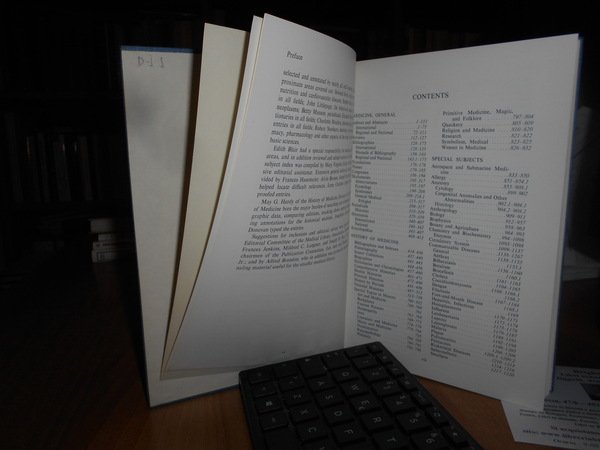MEDICAL Reference Works 1679-1966 a selected Bibliography