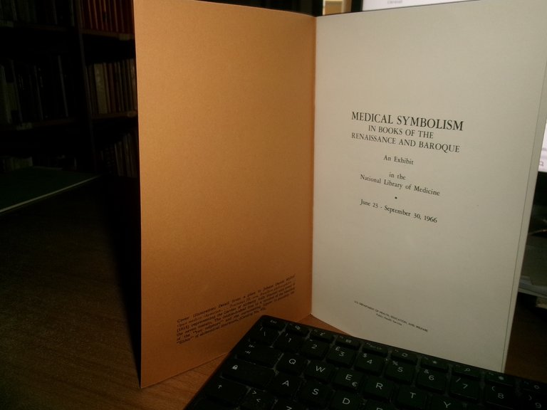 MEDICAL SYMBOLISM in BOOKS of the RENAISSANCE and BAROQUE. 1966