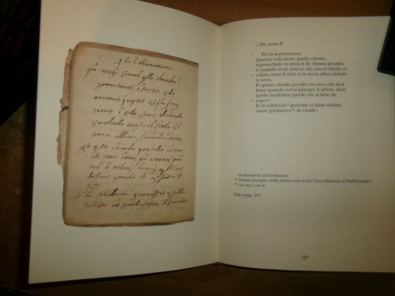 Medicamenti, pozioni e incantesimi del RICETTARIO MAGICO URBINATE. PERUZZI