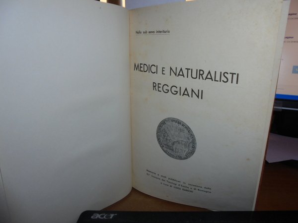 MEDICI e NATURALISTI REGGIANI