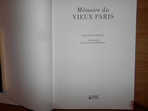 Mémoire du VIEUX PARIS