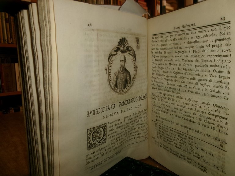 MEMORIE D'ALCUNI UOMINI ILLUSTRI DELLA CITTA' DI LODI... (MOLOSSI G.) … | Immagine Gallery 16