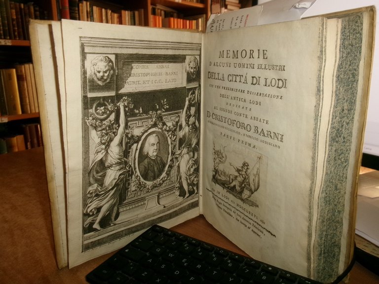 MEMORIE D'ALCUNI UOMINI ILLUSTRI DELLA CITTA' DI LODI... (MOLOSSI G.) … | Immagine Gallery 2