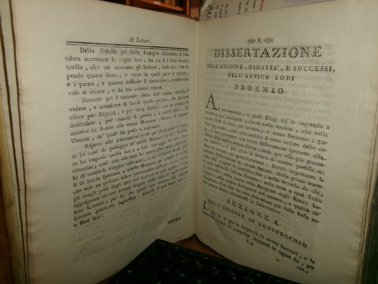 MEMORIE D'ALCUNI UOMINI ILLUSTRI DELLA CITTA' DI LODI... (MOLOSSI G.) … | Immagine Gallery 9