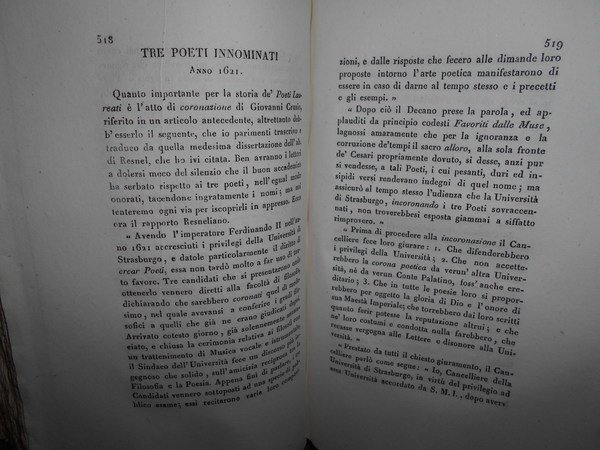 Memorie intorno Ai Poeti Laureati d' ogni tempo e d' …