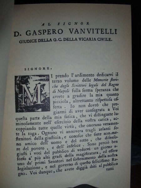 Memorie Istoriche degli scrittori legali del Regno di Napoli