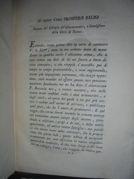 MEMORIE ISTORICHE INTORNO GLI STUDI DEL PADRE GIAMBATTISTA BECCARIA