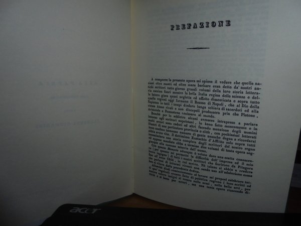 MEMORIE Storiche degli Scrittori nati nel Regno di Napoli