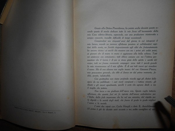 MEZZO SECOLO di vita editoriale 1872 - 1922. Catalogo cronologico …