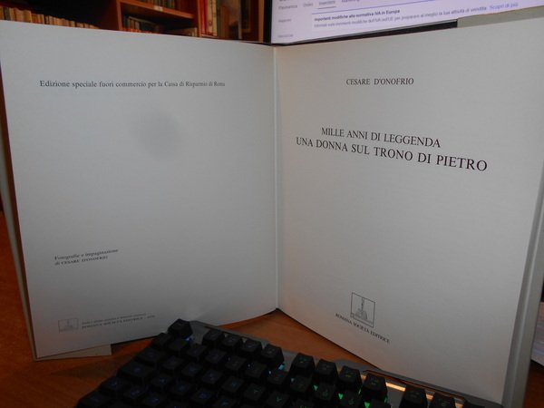MILLE ANNI DI LEGGENDA UNA DONNA SUL TRONO DI PIETRO