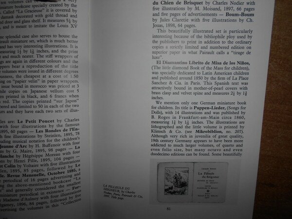 MINIATURE BOOKS. The History from the beginnings in the present …