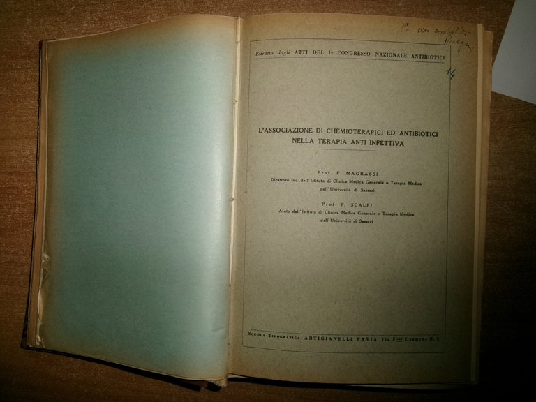 MISCELLANEA di numerosi estratti/opuscoli riguardanti le malattie infettive 1930