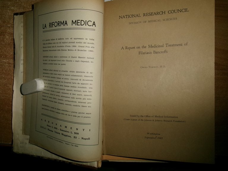 MISCELLANEA di numerosi estratti/opuscoli riguardanti le malattie infettive 1935