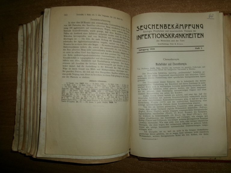 AA. VV. Miscellanea di numerosi opuscoli/estratti infezioni; immunità; serologia 1907/25