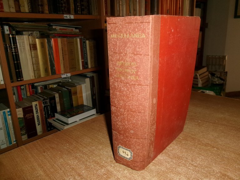 AA. VV. Miscellanea di numerosi opuscoli/estratti infezioni; immunità; serologia 1907/25