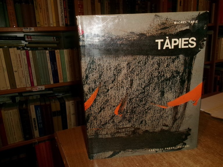 (Monografia) Tàpies. Michel Tapié. Fratelli Fabbri Editori. Prima edizione 1969.