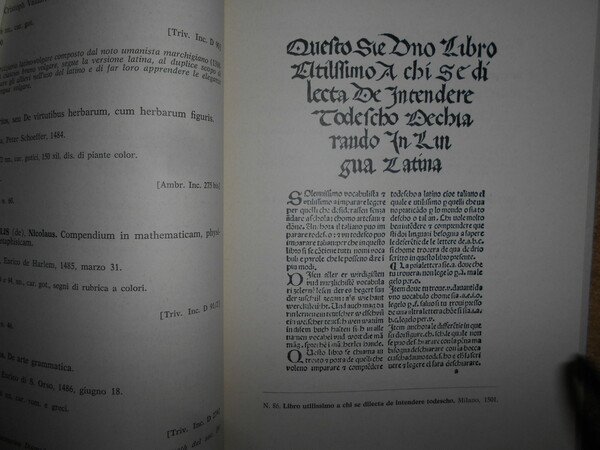 Mostra del Libro Scolastico Manoscritto e a Stampa del '400 …