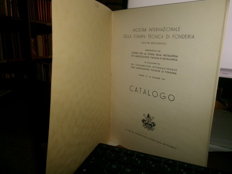 Mostra Internazionale della stampa tecnica di fonderia mostra bibliografica 1954 | Immagine Gallery 4