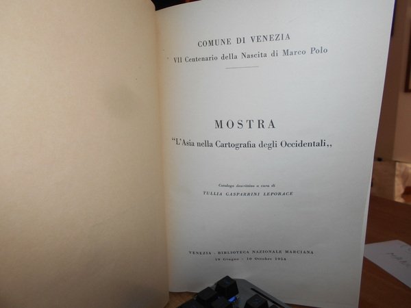 MOSTRA "L' Asia nella Cartografia degli Occidentali"