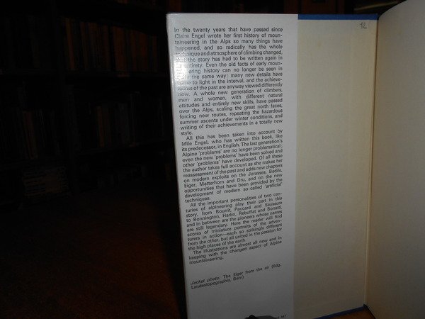 Mountaineering in The Alps an Historical survey. With a foreword … | Immagine Gallery 1