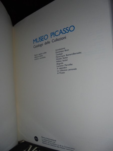 Museo Picasso - Catalogo delle Collezioni