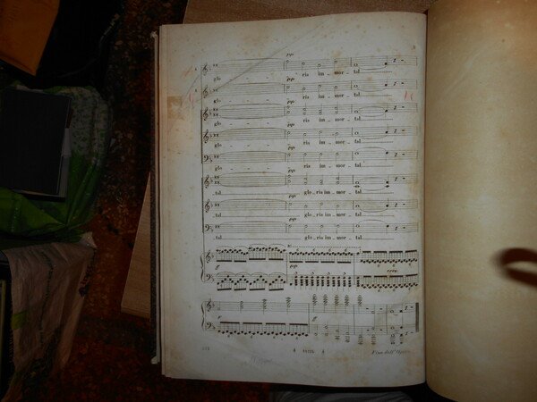 (Musica) IL DIAVOLO. Opera in cinque atti. Poesia di Scribe …