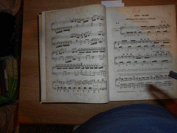 (Musica) IL DIAVOLO. Opera in cinque atti. Poesia di Scribe …