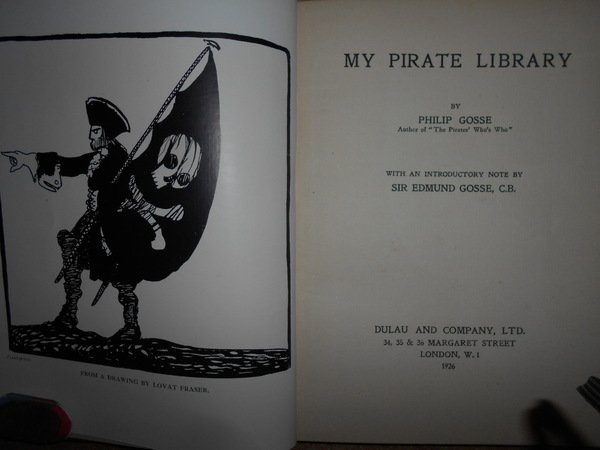 MY PIRATE LIBRARY By PHILIP GOSSE