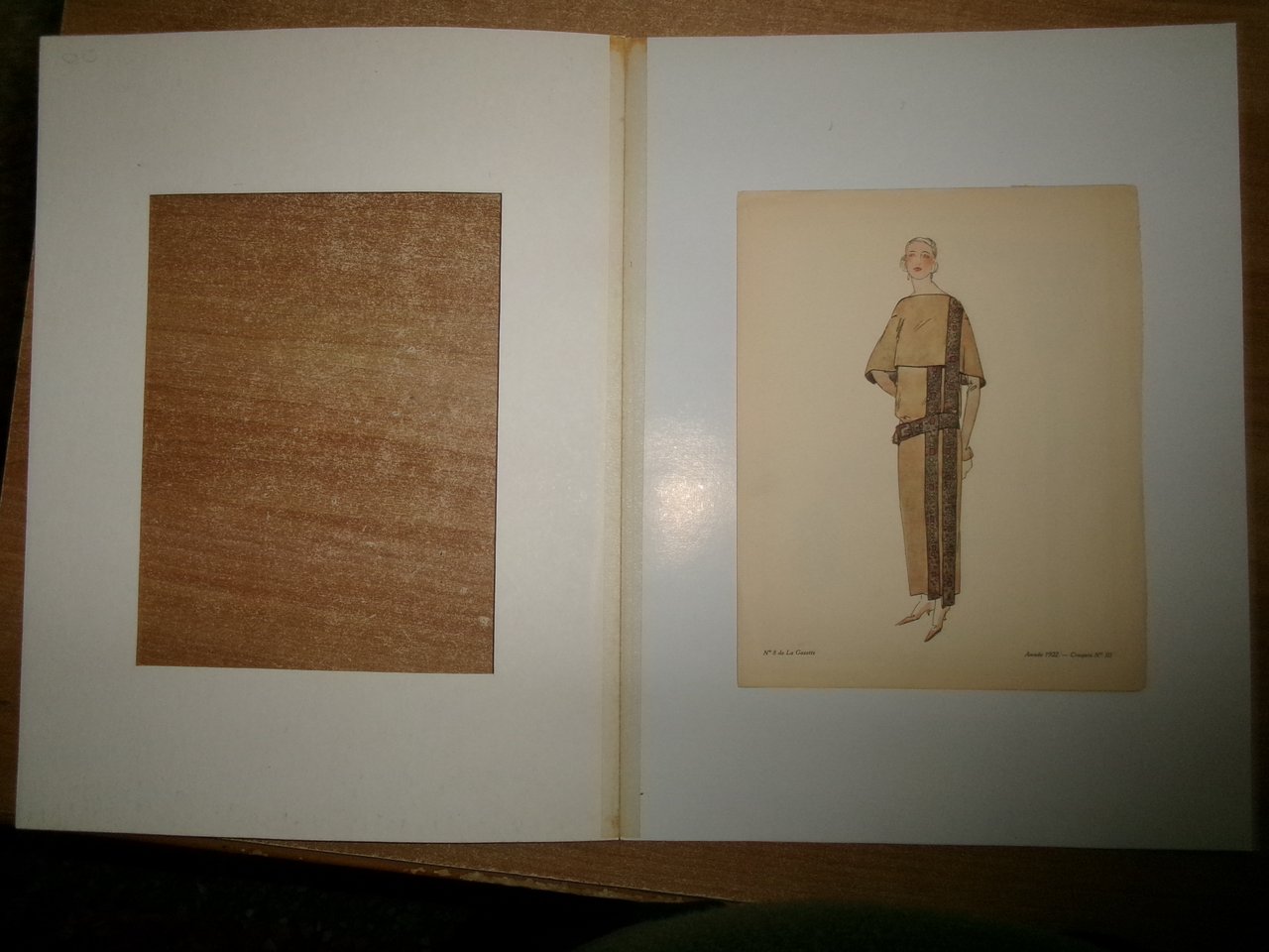 n° 8 de La GAZETTE. Année 1922 - Croquis N° …