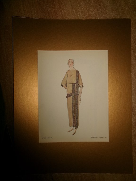 n° 8 de La GAZETTE. Année 1922 - Croquis N° …