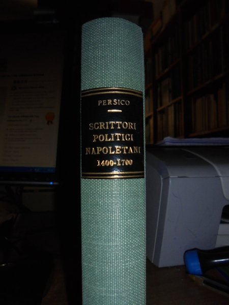 (Napoli) Gli scrittori politici napoletani dal '400 al '700 | Immagine principale