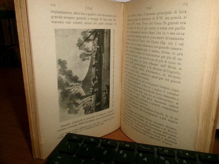 (Napoli) Il Vesuvio e le sue eruzioni dall' anno 79 …