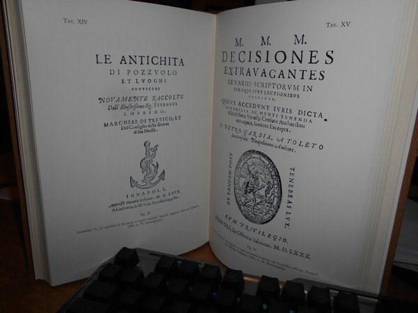 (Napoli) La Tipografia Napoletana nel '500 annali