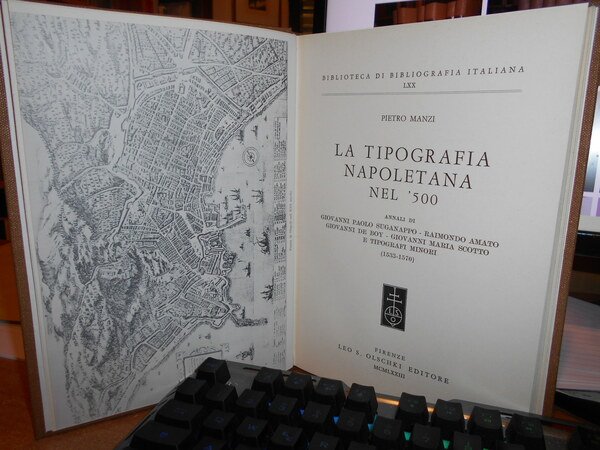 (Napoli) La Tipografia Napoletana nel '500 annali